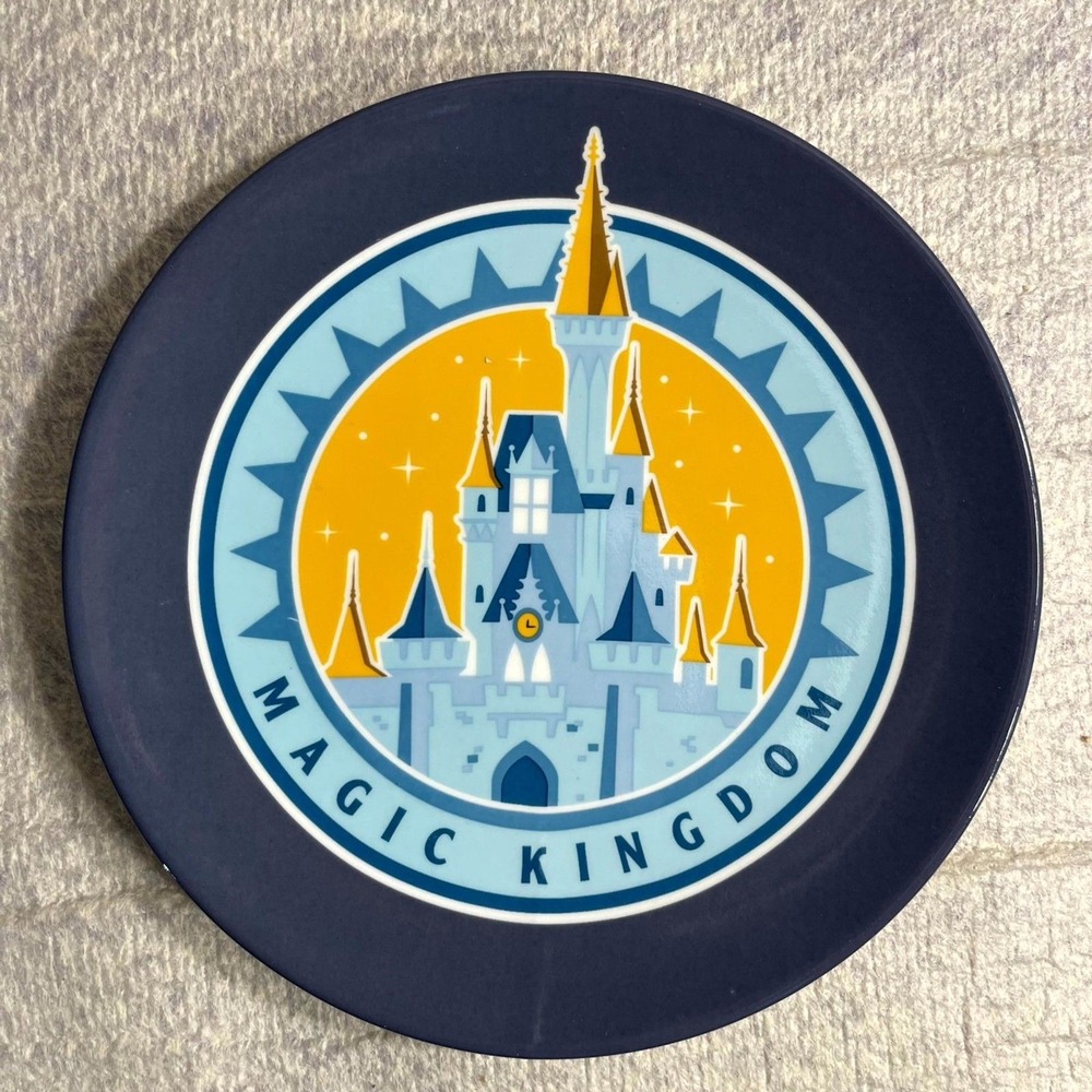 Disney Parks Passport Collection Magic Kingdom Porcelain Plate